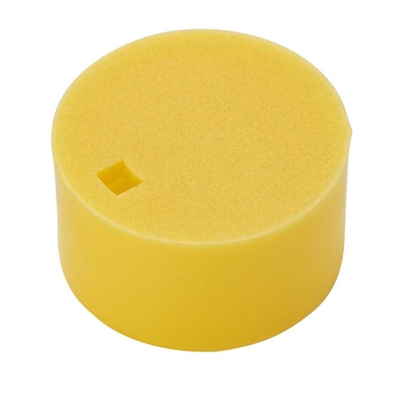Globe Scientific Cap Insert for Cryogenic Vials with O-Ring Seal, Yellow, 500PK 3033-CIY